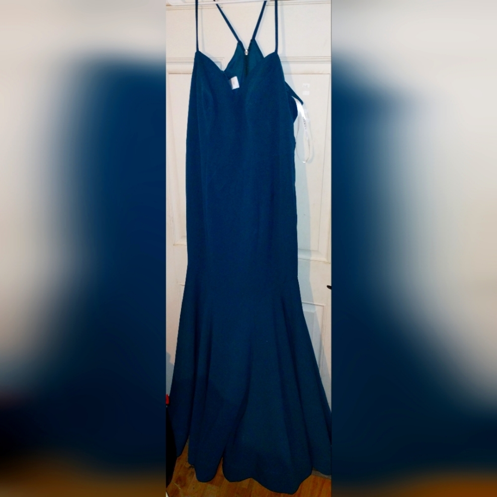 Azazie Mermaid Formal dress sz  16